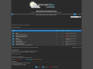 Free forum : Warwolf Community Forum