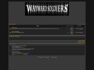 Wayward Soldiers- Slashing tires since 2006.