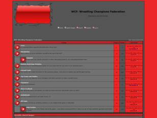 WCF: Wrestling Champions Federation Forum