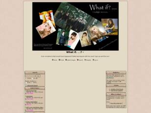 Free forum : What if. . .?