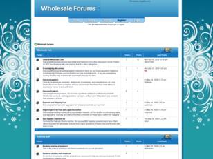 Wholesale Forums