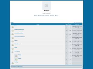 Forum gratis : Winter