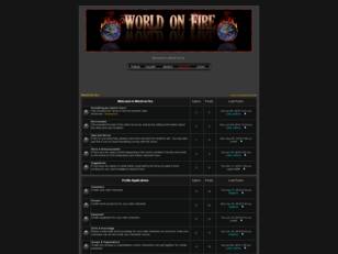Free forum : World On Fire