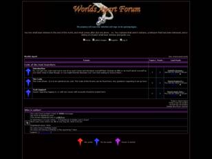 Free Forum: Worlds Apart