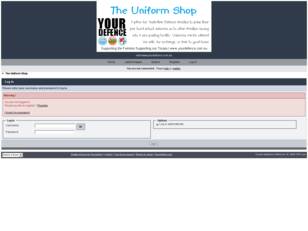 Your Defence : The Uniform Shop