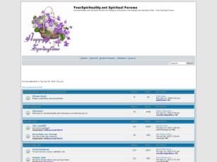 YourSpirituality.net Spiritual & Religious Forums